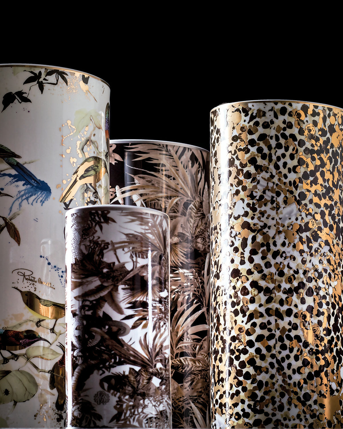 Roberto Cavalli Tiger Vase
