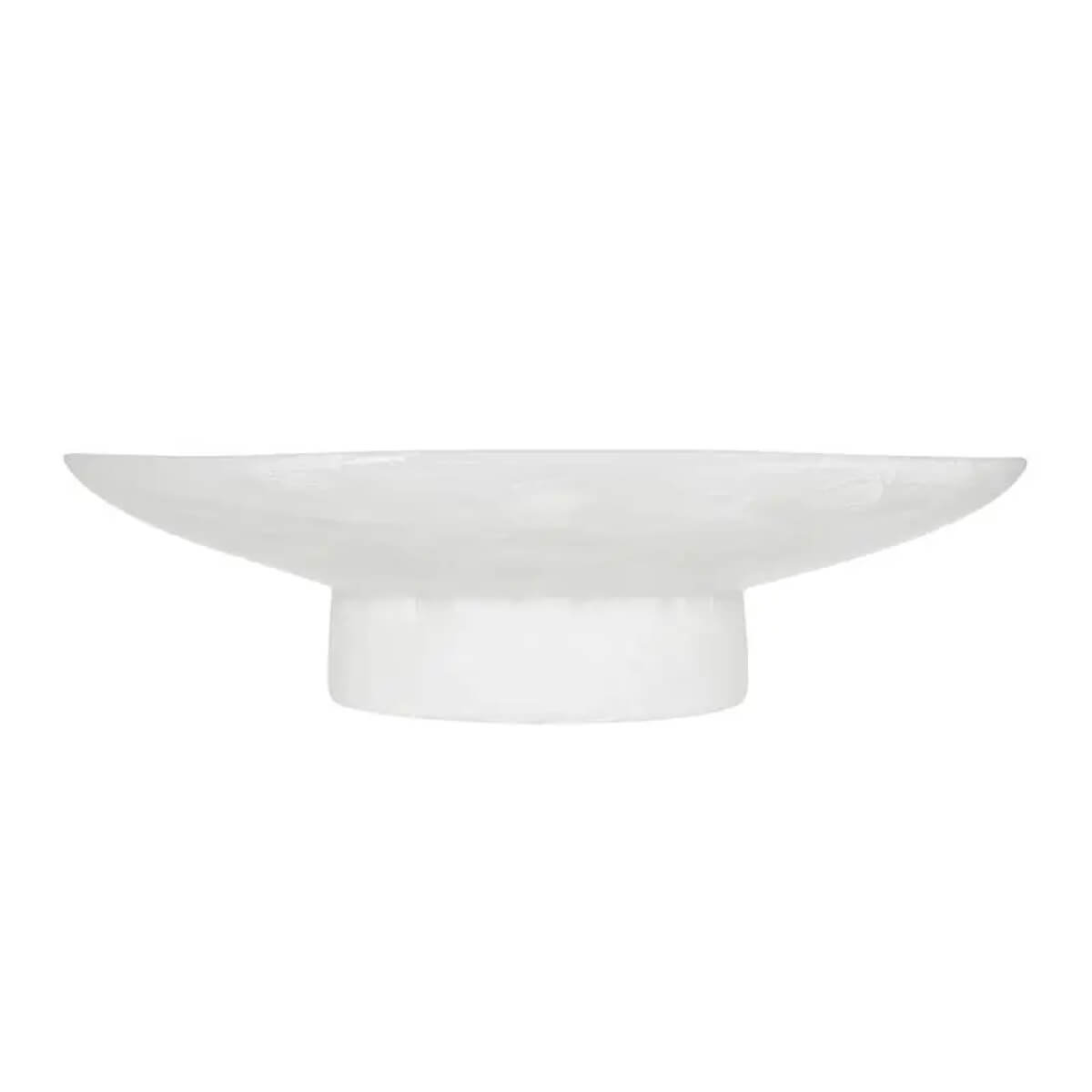 Resin Pedestal Bowl white front | MILK MONEY milkmoney.co | 	Home decor online, Modern home decor, Luxury home furnishings, Best home decor, Home accessories for sale, Living room furniture sets, Kitchen decor ideas, Wall art for home, Bathroom accessories, Vintage home decor, Minimalist home decor
