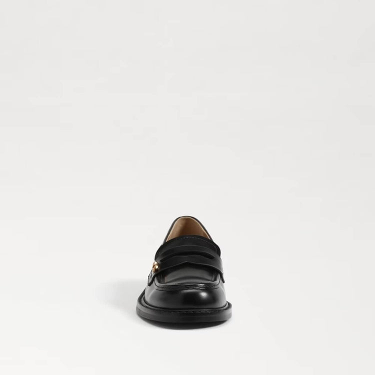 Sam Edelman Colin Loafer black front | MILK MONEY milkmoney.co | cute shoes for women. ladies shoes. nice shoes for women. footwear for women. ladies shoes online. ladies footwear. womens shoes and boots. pretty shoes for women. beautiful shoes for women.