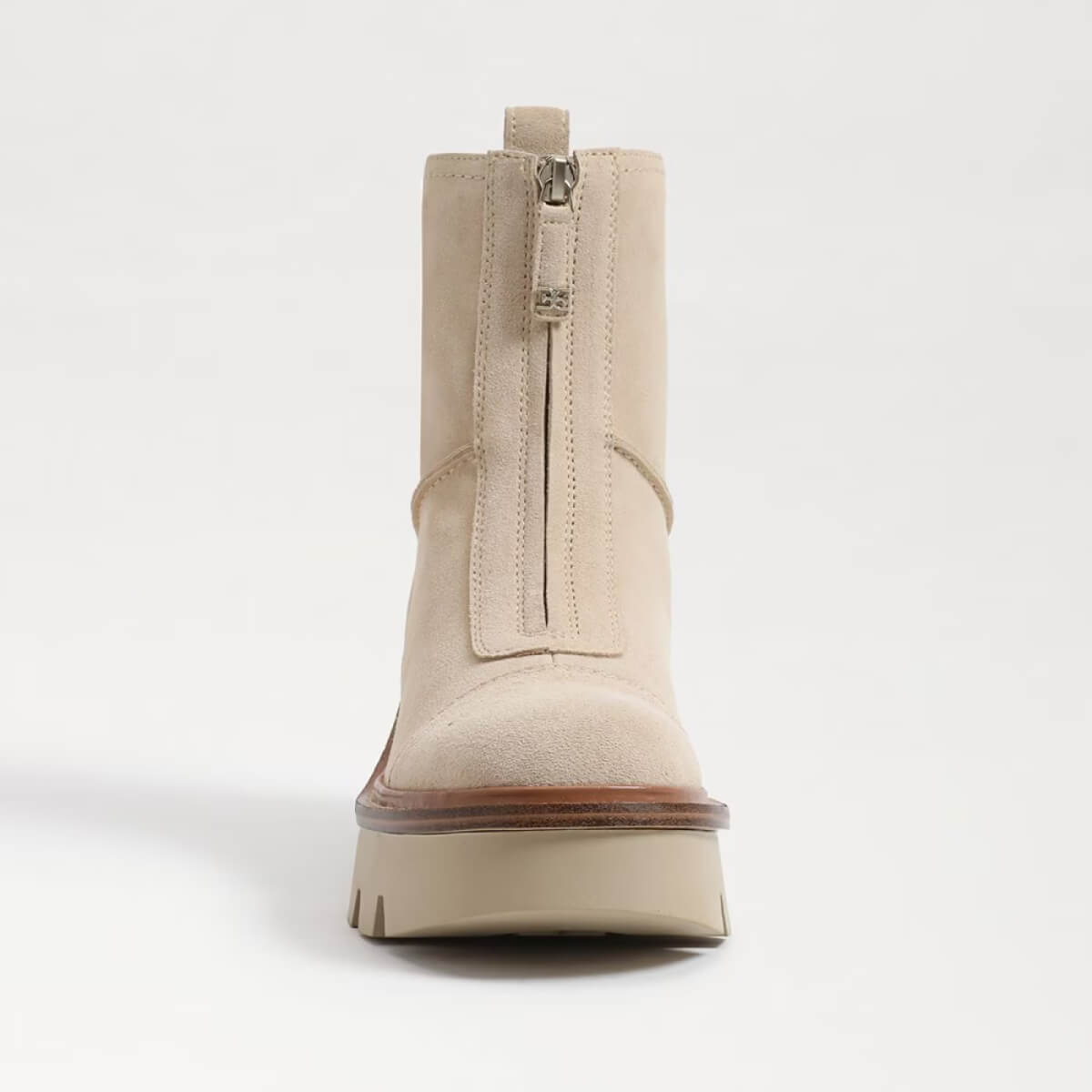 Sam Edelman Cooper Zip-Up Chelsea Boot oat front | MILK MONEY milkmoney.co | cute shoes for women. ladies shoes. nice shoes for women. footwear for women. ladies shoes online. ladies footwear. womens shoes and boots. pretty shoes for women. beautiful shoes for women. 
