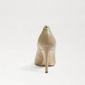 Sam Edelman Hazel Pointed Toe Pump beige back | MILK MONEY milkmoney.co | cute shoes for women. ladies shoes. nice shoes for women. footwear for women. ladies shoes online. ladies footwear. womens shoes and boots. pretty shoes for women. beautiful shoes for women.