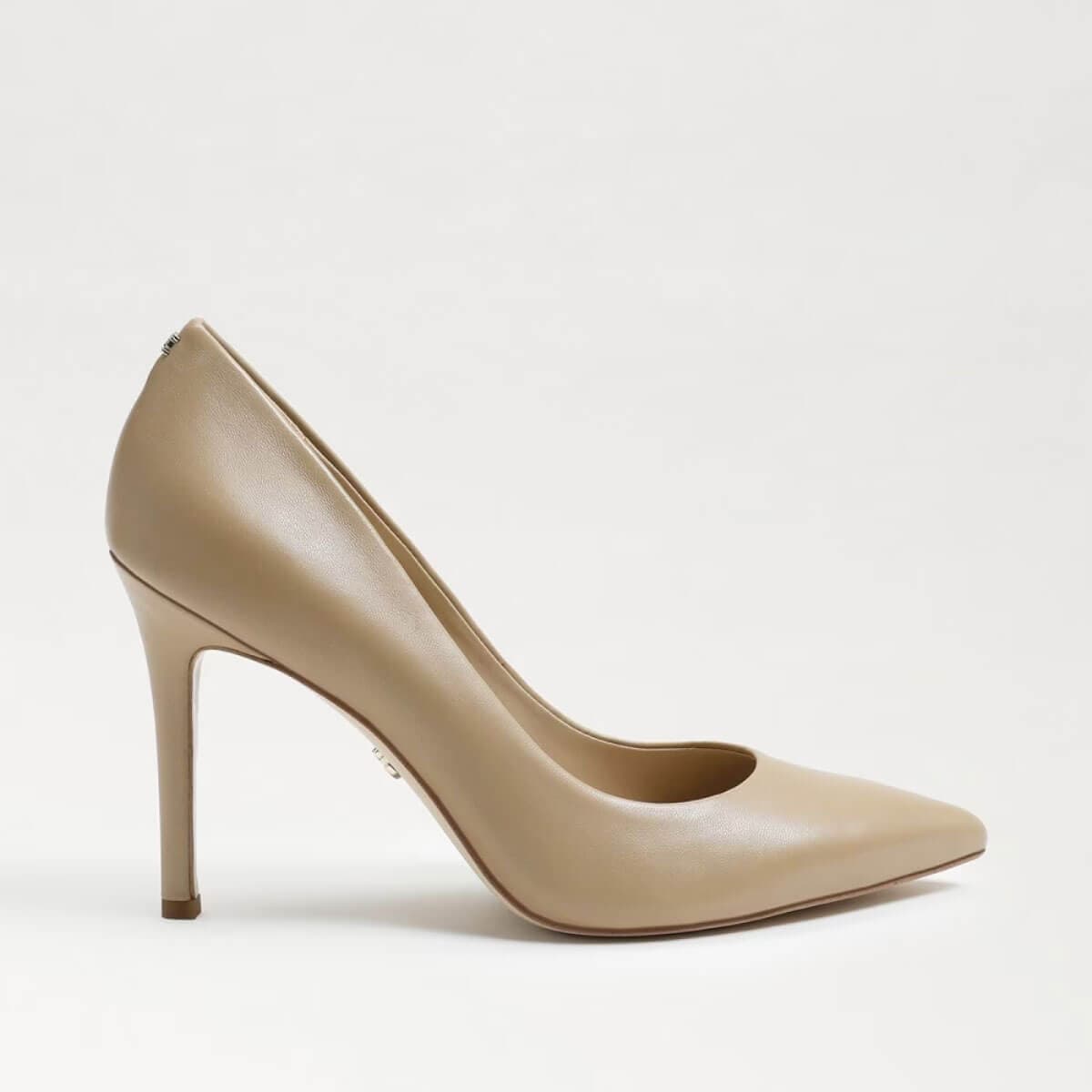 Sam Edelman Hazel Pointed Toe Pump beige side | MILK MONEY milkmoney.co | cute shoes for women. ladies shoes. nice shoes for women. footwear for women. ladies shoes online. ladies footwear. womens shoes and boots. pretty shoes for women. beautiful shoes for women.
