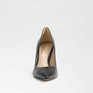 Sam Edelman Hazel Pointed Toe Pump black front | MILK MONEY milkmoney.co | cute shoes for women. ladies shoes. nice shoes for women. footwear for women. ladies shoes online. ladies footwear. womens shoes and boots. pretty shoes for women. beautiful shoes for women.