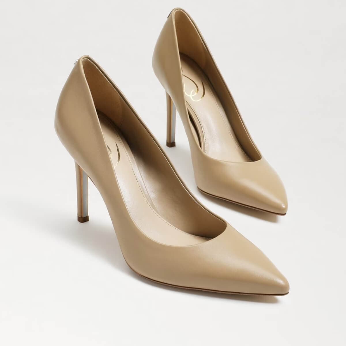 Sam Edelman Hazel Pointed Toe Pump beige side | MILK MONEY milkmoney.co | cute shoes for women. ladies shoes. nice shoes for women. footwear for women. ladies shoes online. ladies footwear. womens shoes and boots. pretty shoes for women. beautiful shoes for women.