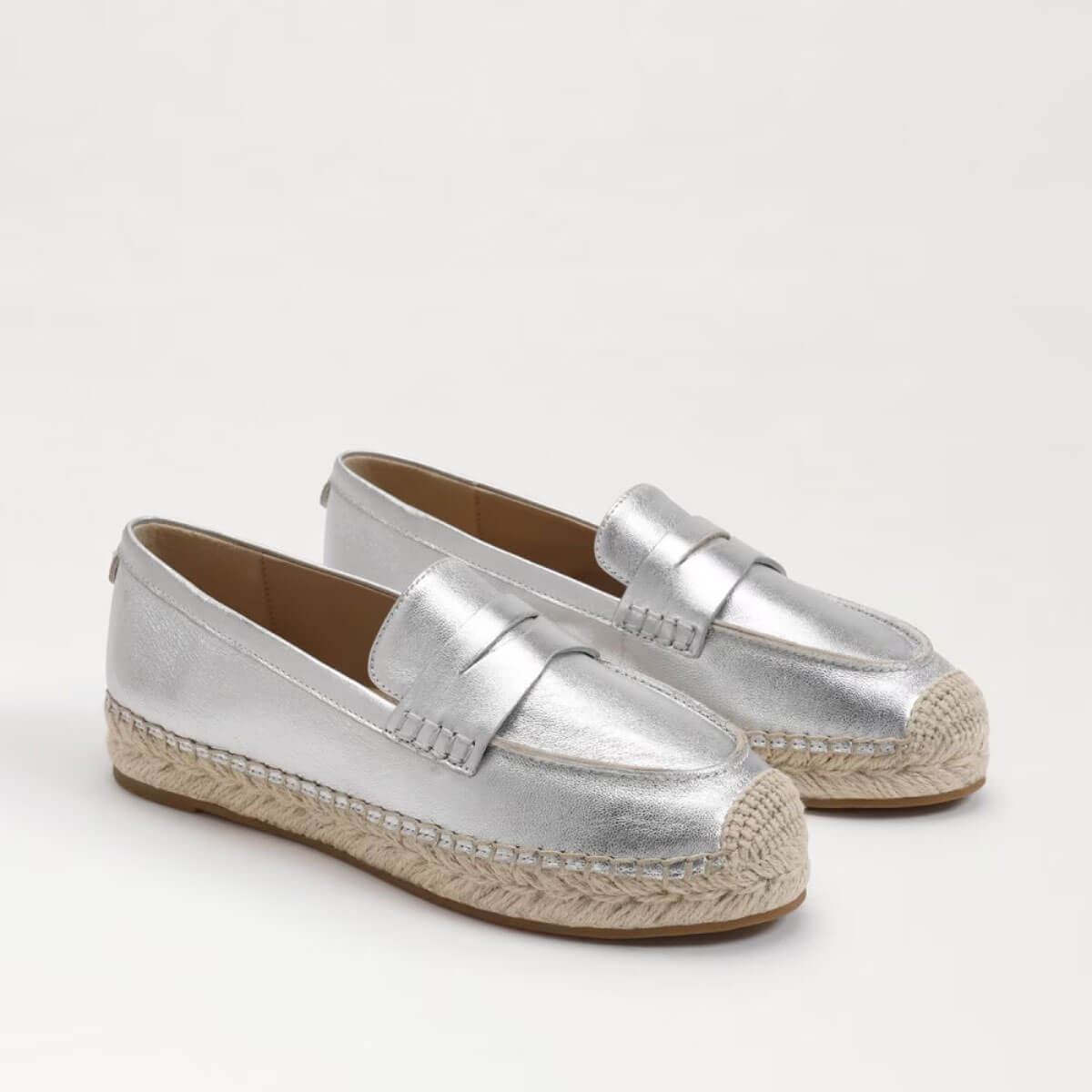 Sam Edelman Kai Espadrille Flat Loafer Women s Shoes MILK MONEY