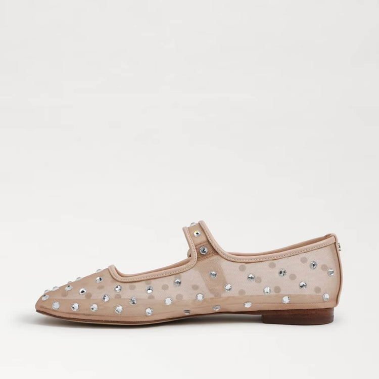 Sam Edelman Michaela Shine Mary Jane Flat vintage pink side  | MILK MONEY milkmoney.co | cute shoes for women. ladies shoes. nice shoes for women. footwear for women. ladies shoes online. ladies footwear. womens shoes and boots. pretty shoes for women. beautiful shoes for women.