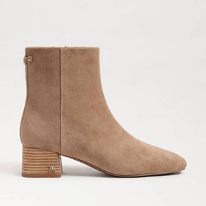 Sam Edelman Paige Ankle Bootie almond side | MILK MONEY milkmoney.co | cute shoes for women. ladies shoes. nice shoes for women. footwear for women. ladies shoes online. ladies footwear. womens shoes and boots. pretty shoes for women. beautiful shoes for women. 
