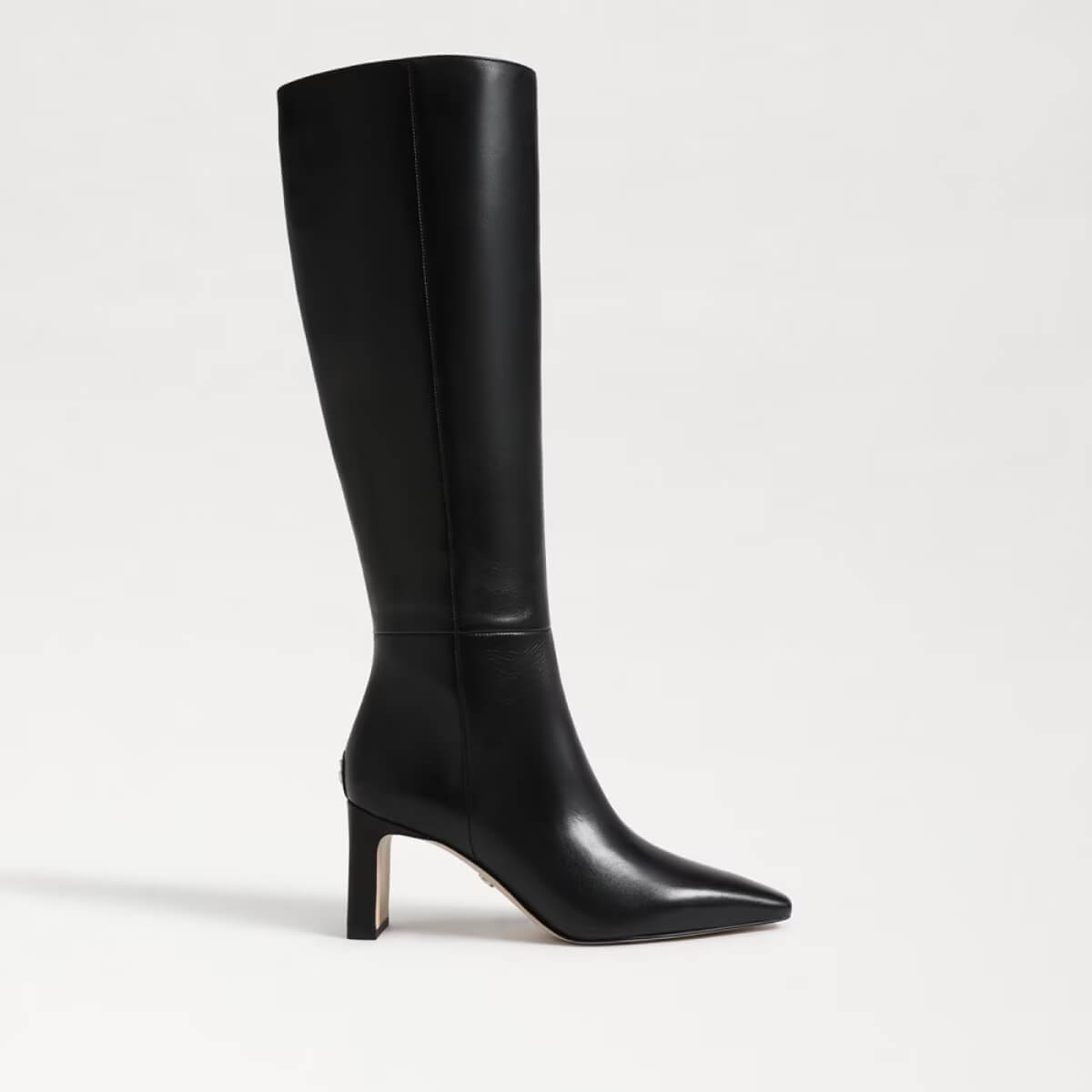 Sam Edelman Sylvia Wide Calf Knee High Boot black leather side | MILK MONEY milkmoney.co | cute shoes for women. ladies shoes. nice shoes for women. ladies shoes online. ladies footwear. womens shoes and boots. pretty shoes for women. beautiful shoes for women.
