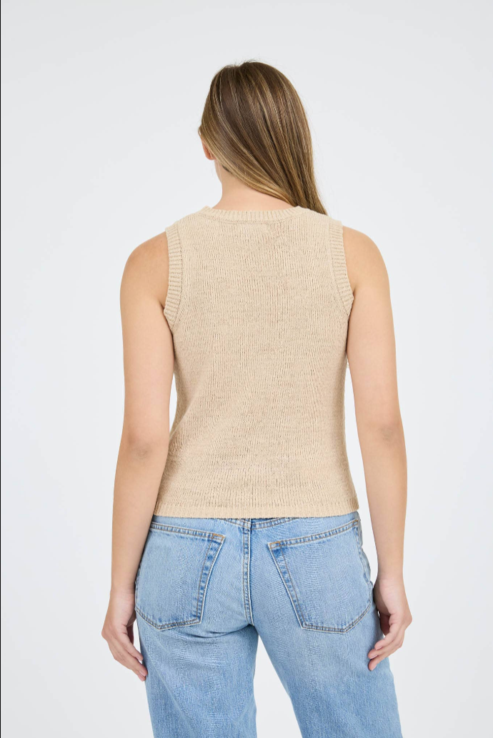 Knit Pullover Sweater Tank