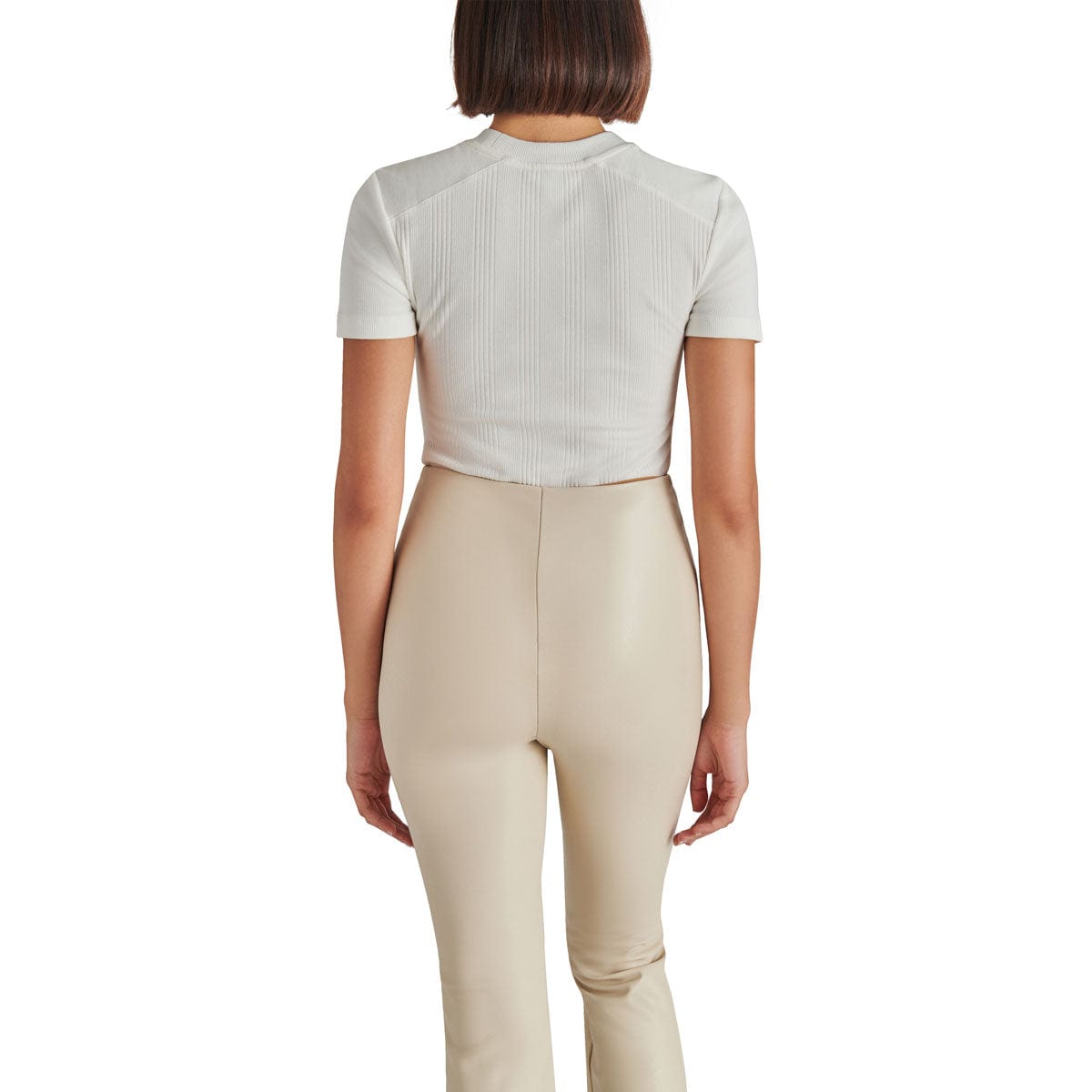 Steve Madden Ambra Bodysuit ivory back | MILK MONEY milkmoney.co | cute tops for women. trendy tops for women. cute blouses for women. stylish tops for women. pretty womens tops.