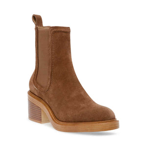 Steve Madden Curtsy Platform Chelsea Boot oatmeal suede front | MILK MONEY milkmoney.co | cute shoes for women. ladies shoes. nice shoes for women. ladies shoes online. ladies footwear. womens shoes and boots. pretty shoes for women. beautiful shoes for women.