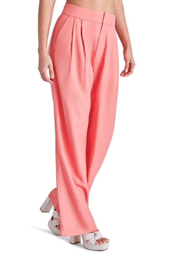 Steve Madden Isabella Pant spring rose side | MILK MONEY milkmoney.co | cute clothes for women. womens online clothing. trendy online clothing stores. womens casual clothing online. trendy clothes online. trendy women's clothing online. ladies online clothing stores. trendy women's clothing stores. cute female clothes.