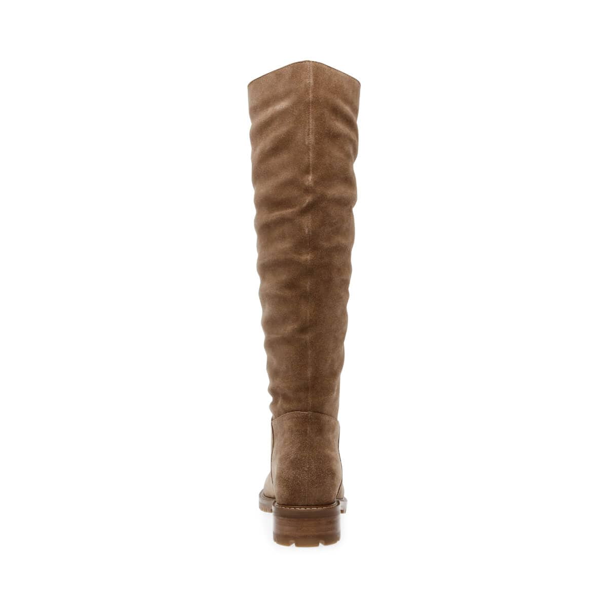 Steve Madden Loralye Tall Boot oatmeal back | MILK MONEY milkmoney.co | cute shoes for women. ladies shoes. nice shoes for women. footwear for women. ladies shoes online. ladies footwear. womens shoes and boots. pretty shoes for women. beautiful shoes for women.