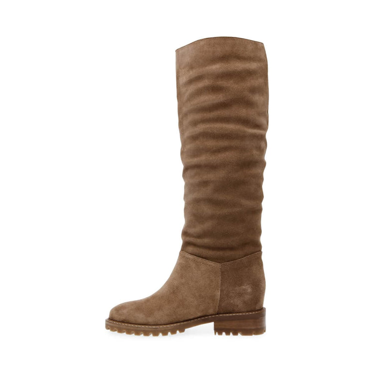 Steve Madden Loralye Tall Boot oatmeal side | MILK MONEY milkmoney.co | cute shoes for women. ladies shoes. nice shoes for women. footwear for women. ladies shoes online. ladies footwear. womens shoes and boots. pretty shoes for women. beautiful shoes for women.