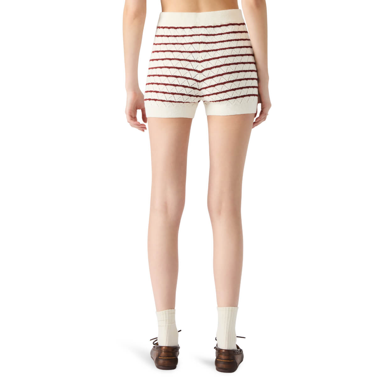 Steve Madden Norris Striped Knit Short  | MILK MONEY milkmoney.co | cute clothes for women. womens online clothing. trendy online clothing stores. womens casual clothing online. trendy clothes online. trendy women's clothing online. ladies online clothing stores. trendy women's clothing stores. cute female clothes.

