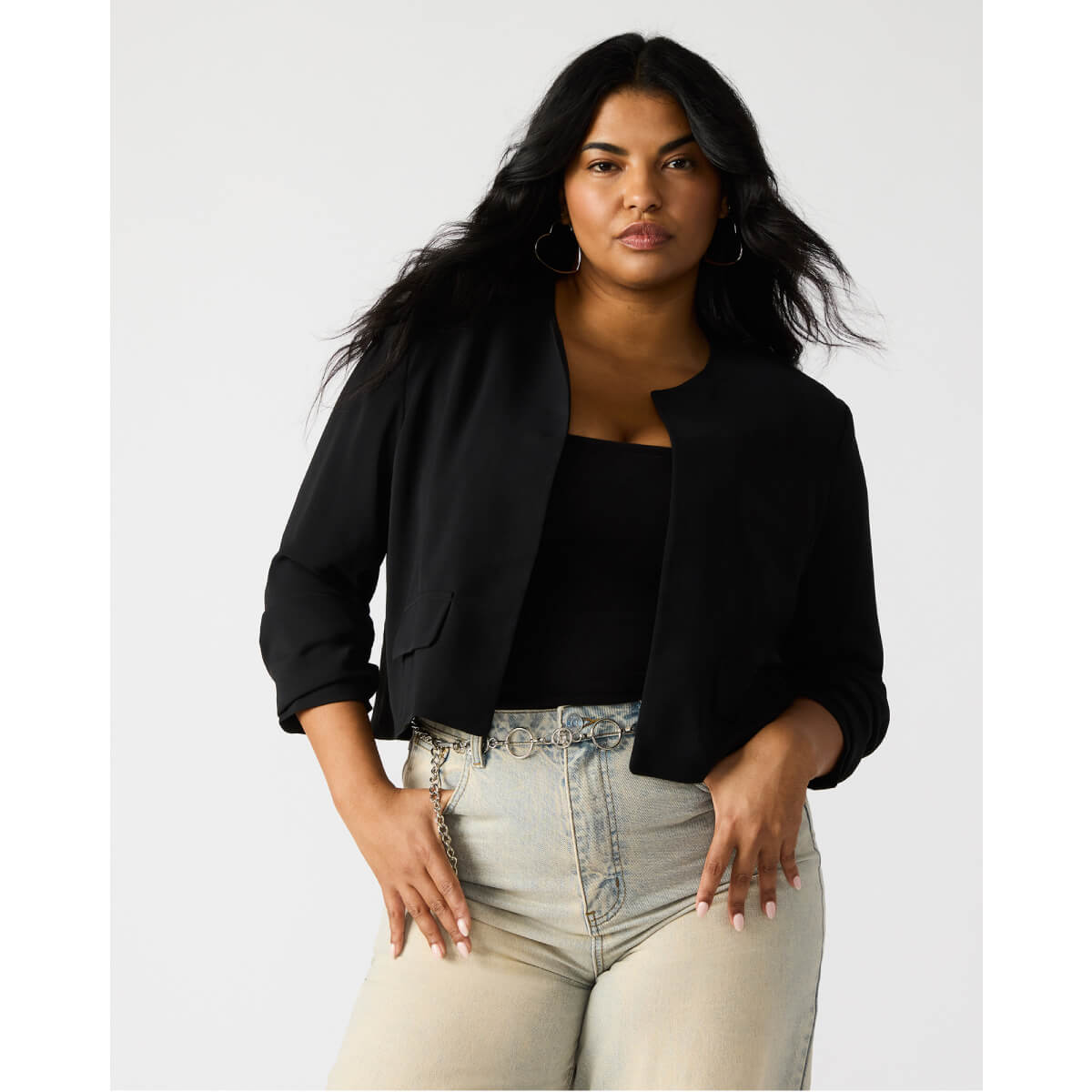 Steve Madden Serene Crop Blazer