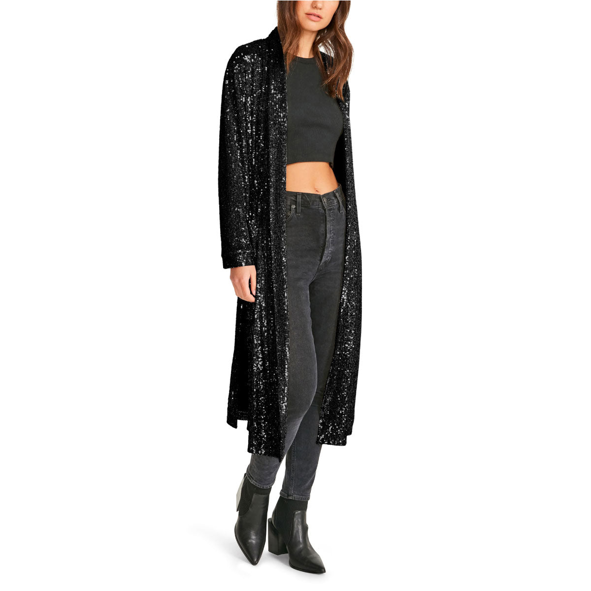 Steve Madden Show Stopper Duster Women s Jackets MILK MONEY