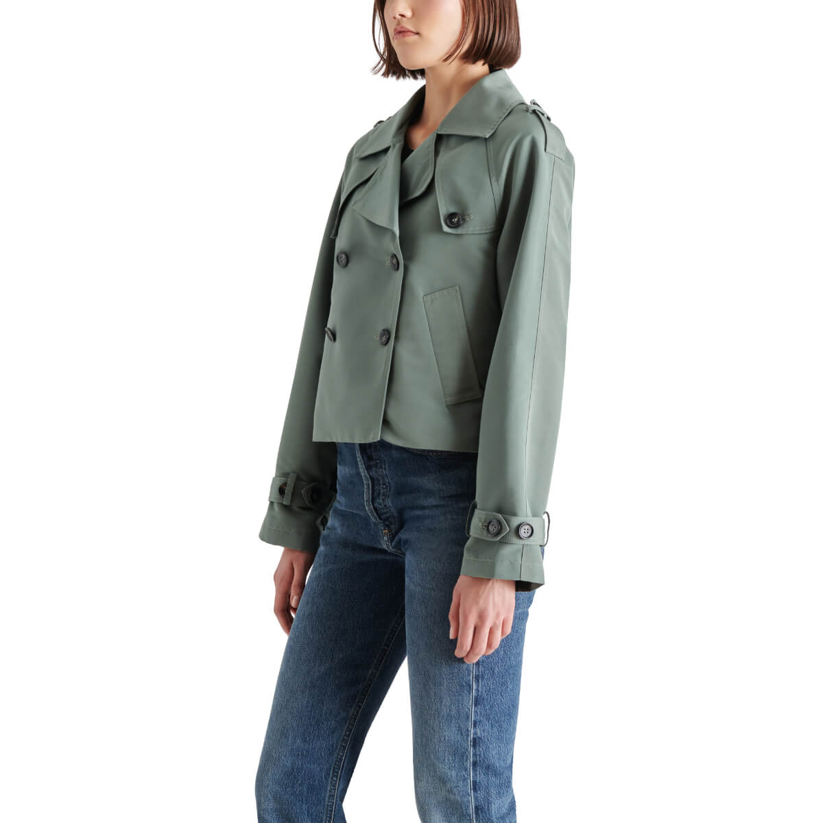 Steve Madden deals Green Trench Coat