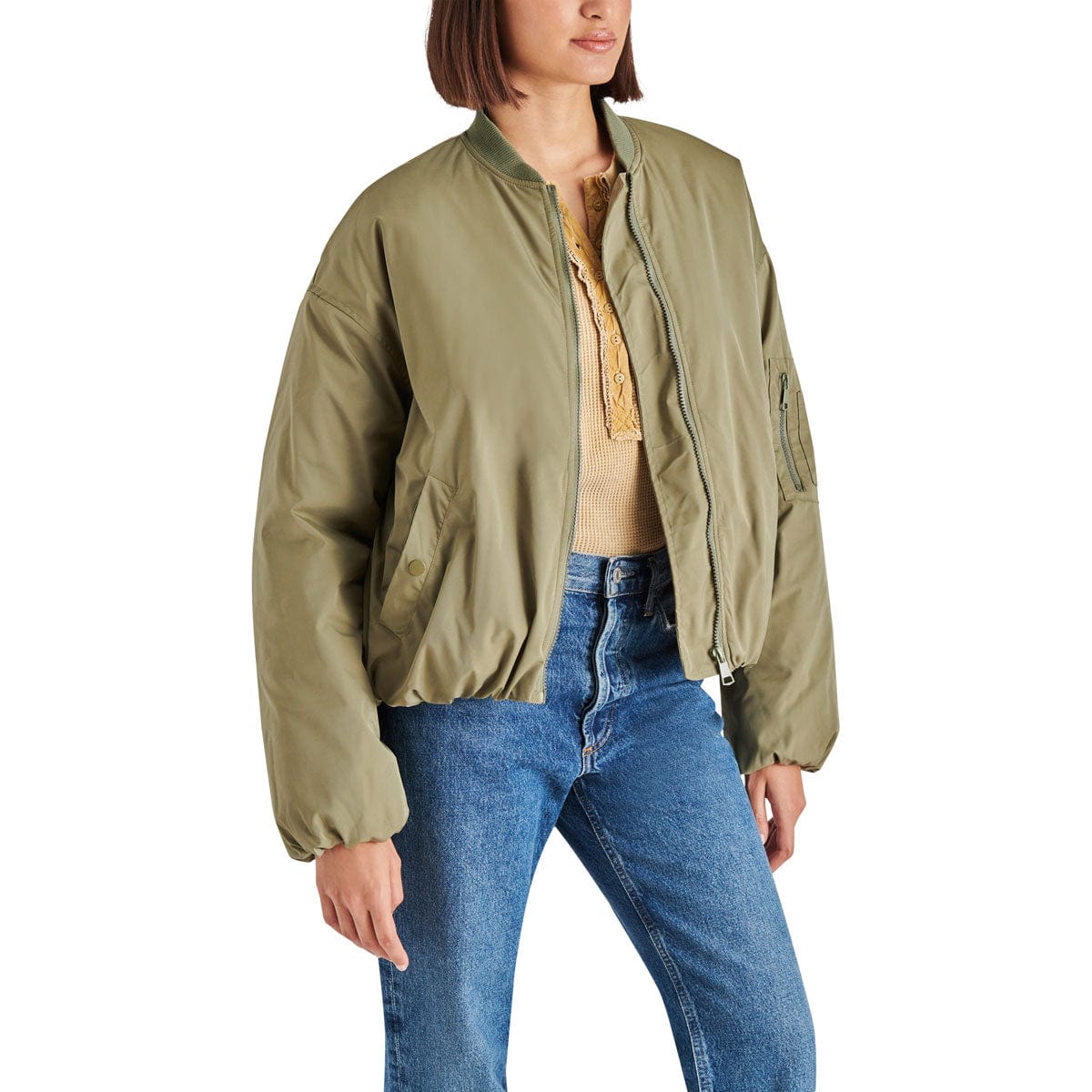 Steve Madden Vida Bomber Jacket | Women's Jackets | MILK MONEY