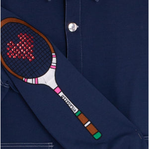 Vilagallo Tennis Embellished Spring Jacket blue front | MILK MONEY milkmoney.co | cute jackets for women. cute coats. cool jackets for women. stylish jackets for women. trendy jackets for women. trendy womens coats.
