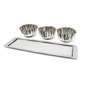 Wavy Edge Stainless Steel 3 Bowl Serving Set front | MILK MONEY milkmoney.co | white elephant gift ideas, gift, mother's day gift ideas, white elephant gift, gift shops near me, cute home decor, mother's day gift, cute home accents, handmade in USA, elegant home decor, luxury home, luxury gifts
Unique gifts, Best gifts for her, Gift ideas for him. Last-minute gifts
Cheap gift ideas, Gifts for women, Luxury gifts