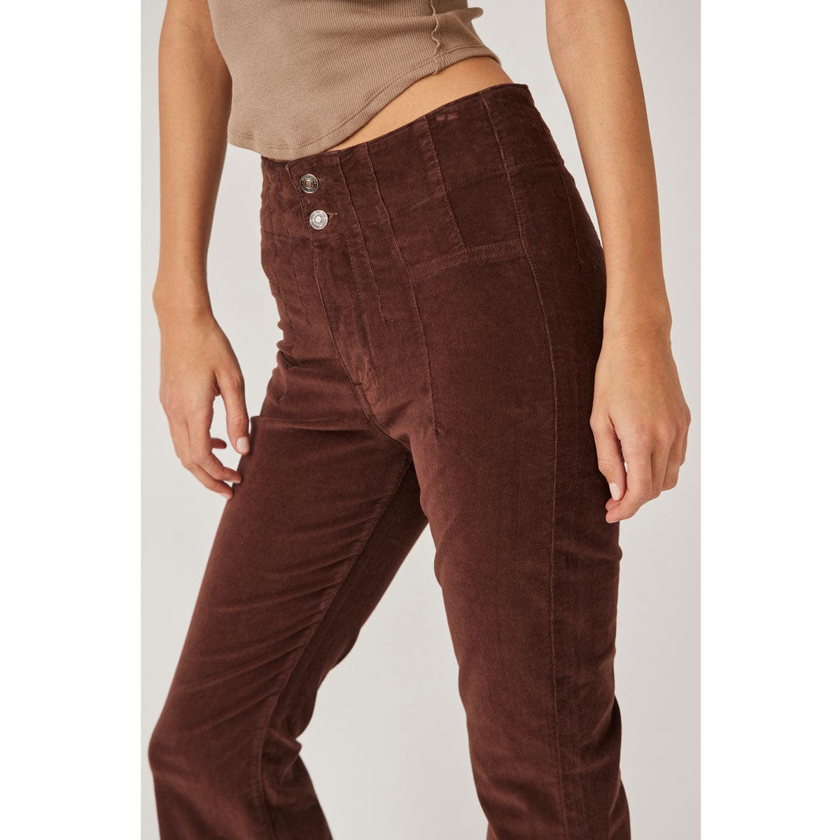 We The Free Jayde Cord Flare Jeans, Women's Pants