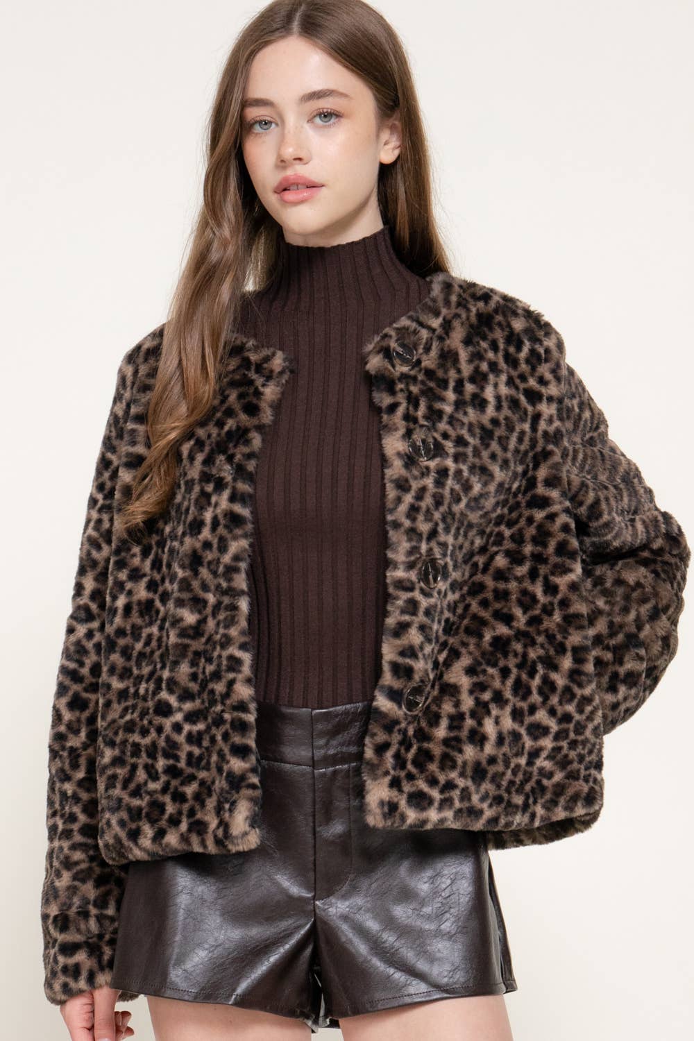 Leopard Print Jacket