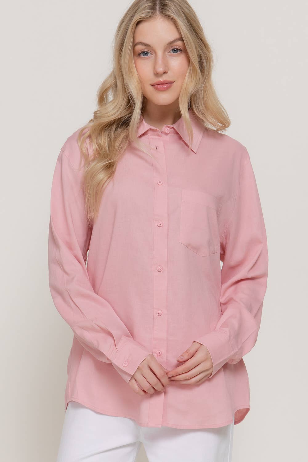 Long Sleeve Linen Shirt