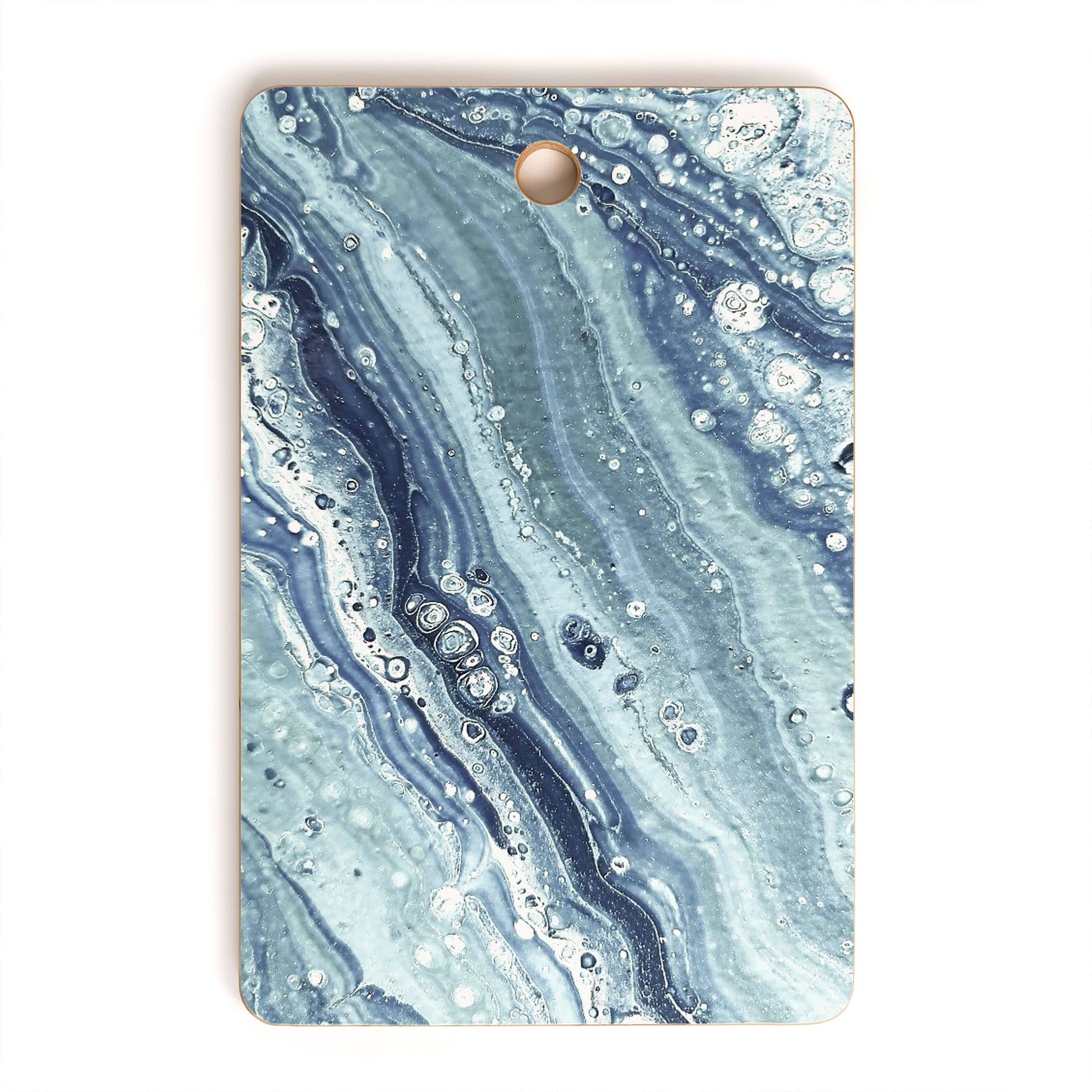 Blue Marble Cutting Board
