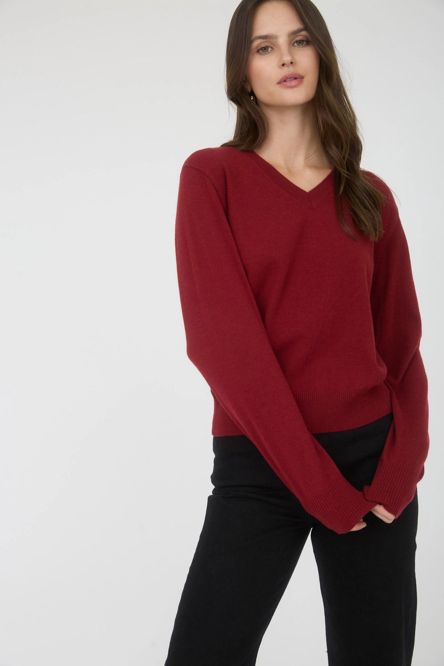 Classic V-Neck Sweater