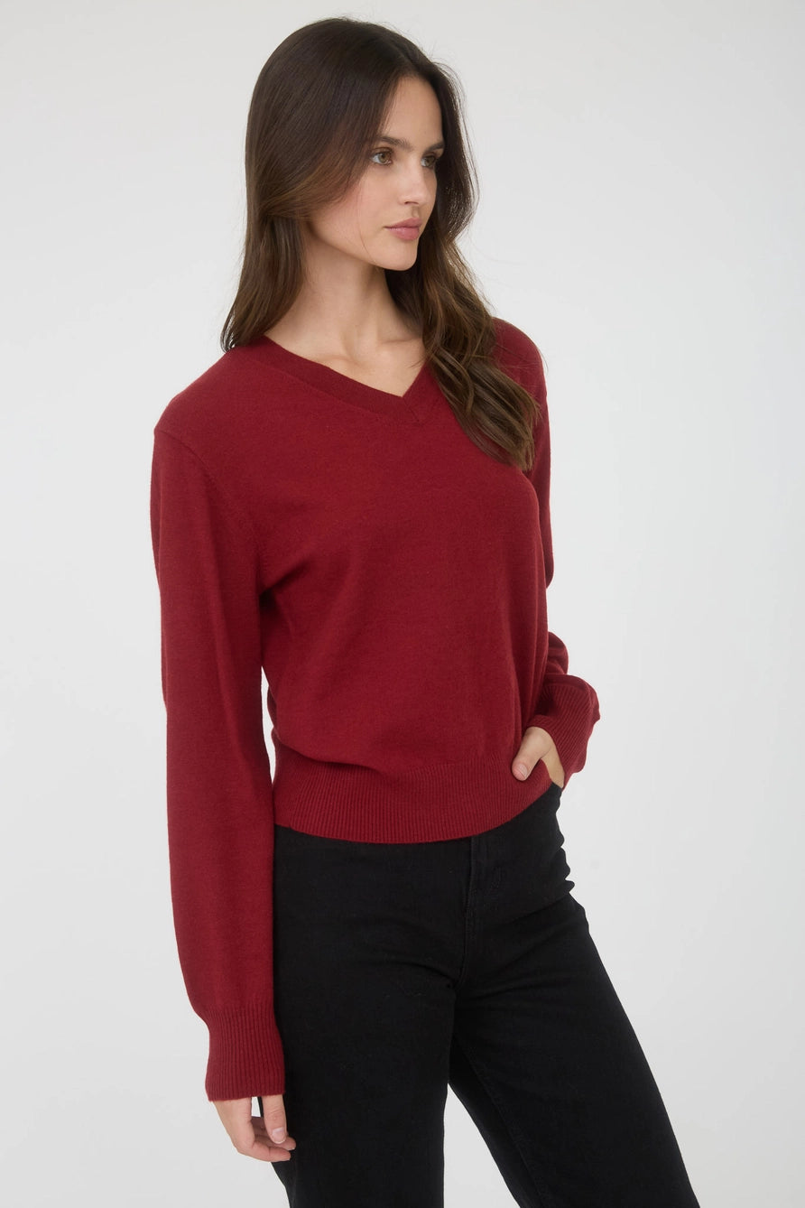 Classic V-Neck Sweater
