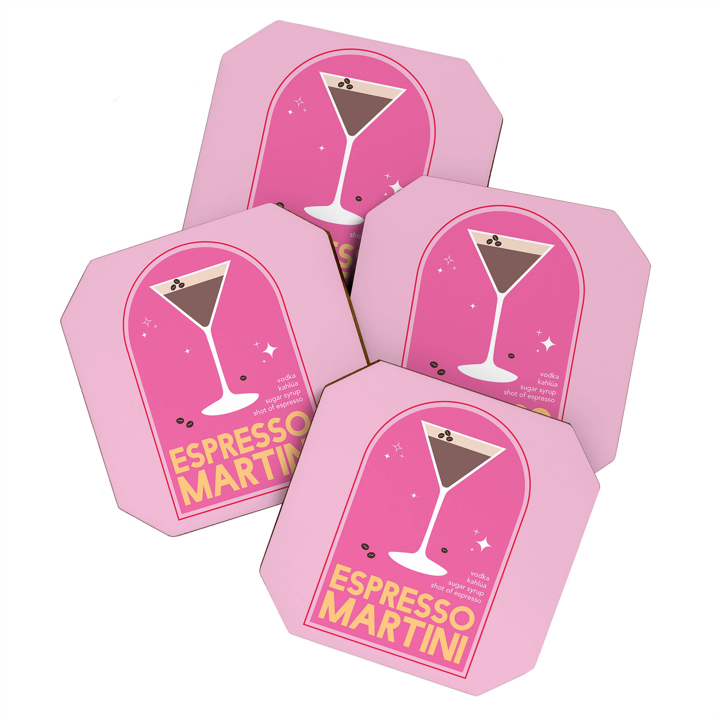 Espresso Martini Coaster Set