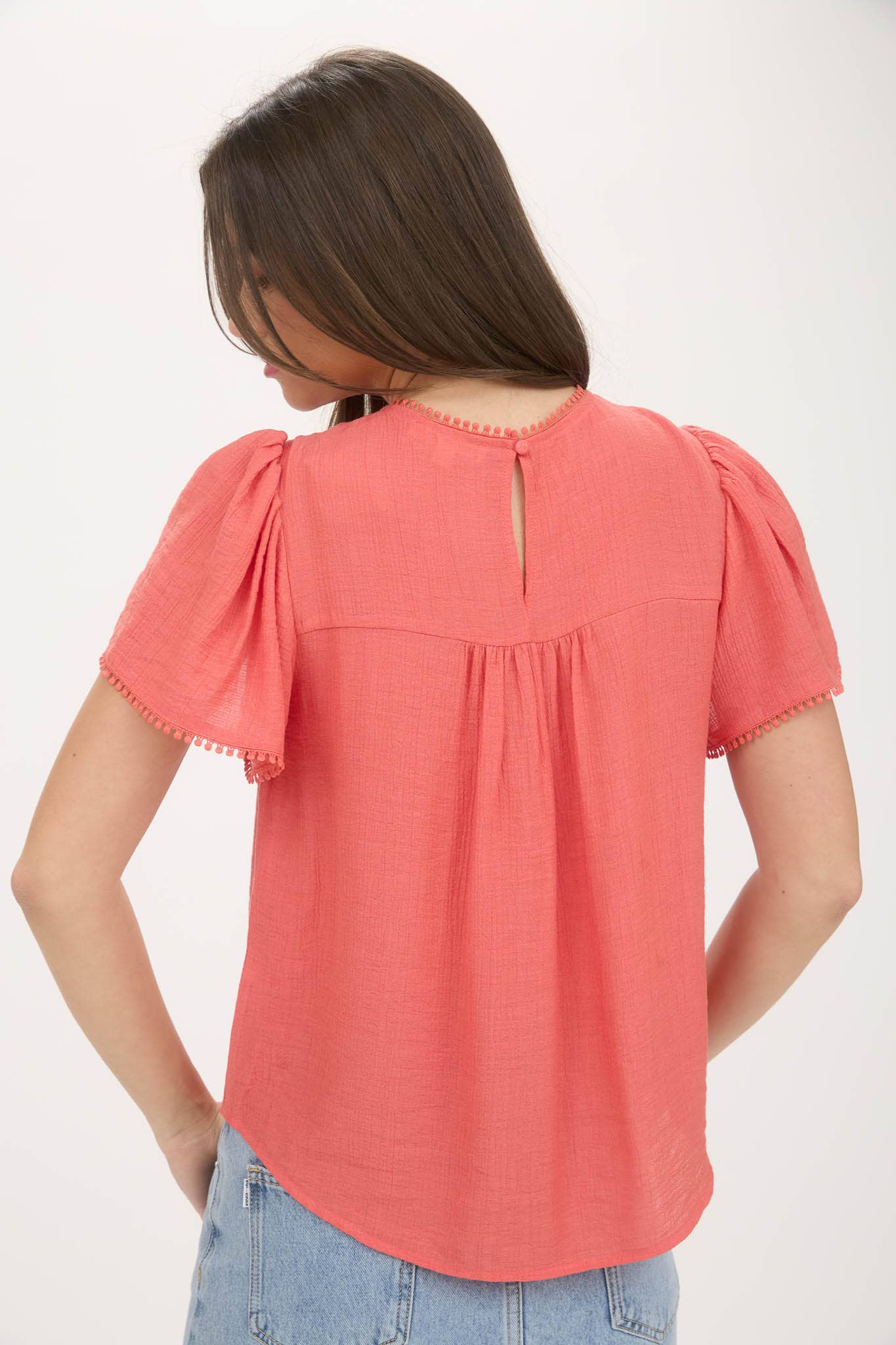 Sheer Lace Blouse