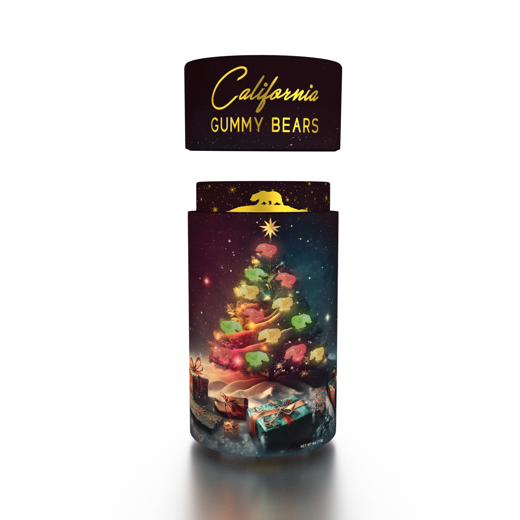 California Gummy Bear Holiday Sour Tree