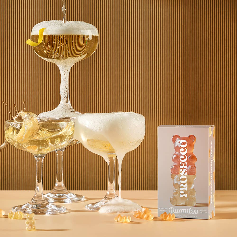 Prosecco Inspired Gummy Bears