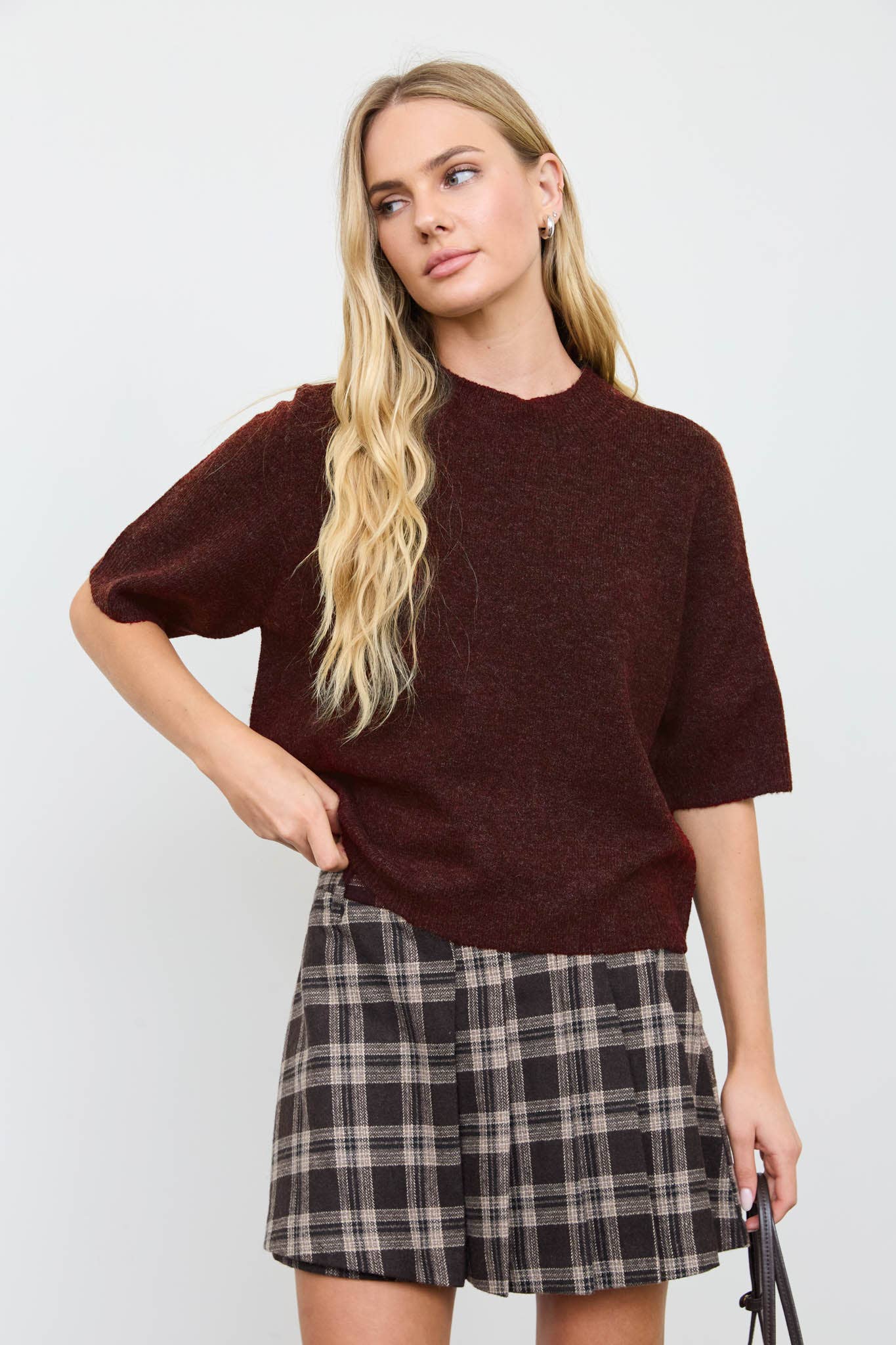 Crewneck SS Pullover Sweater