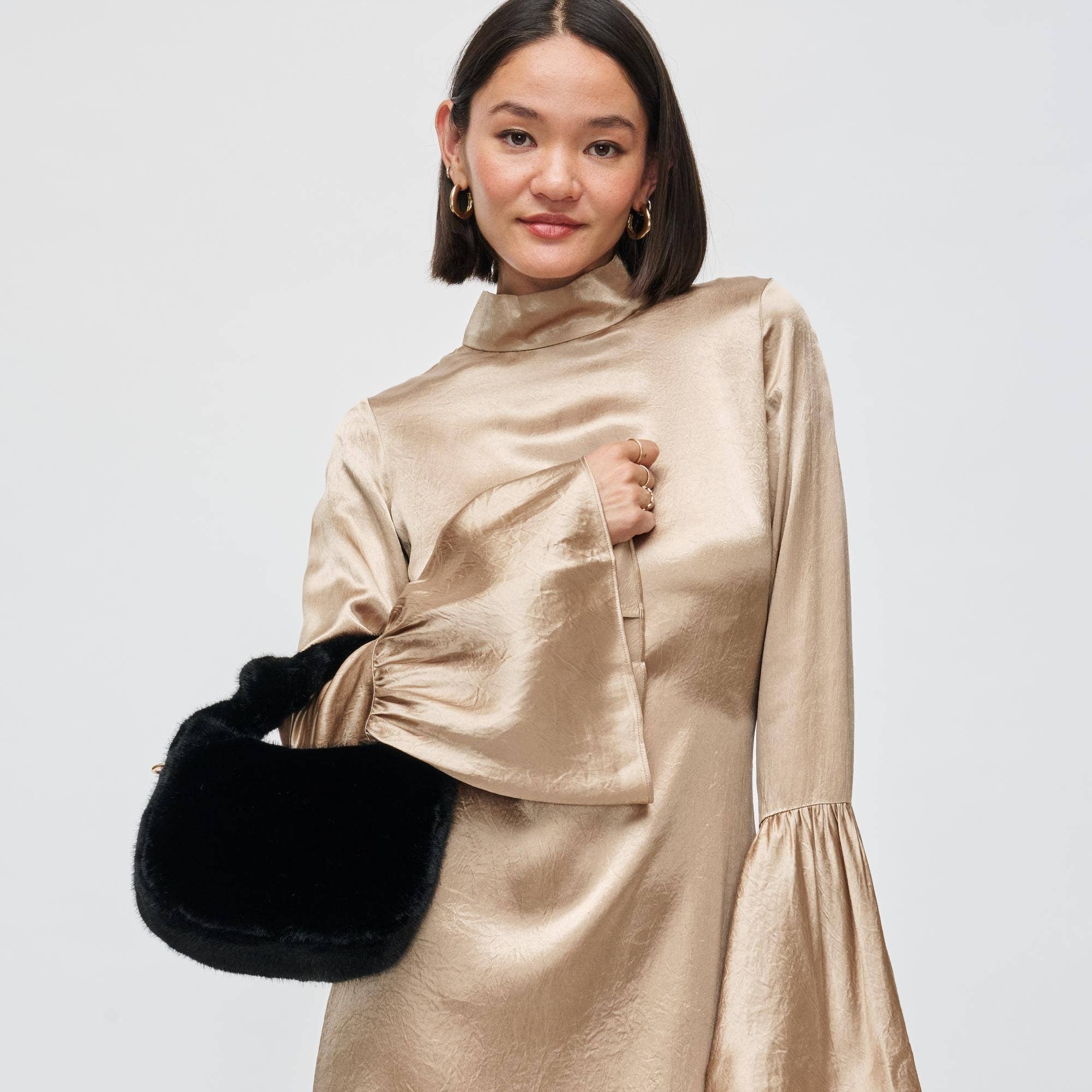 Monica Faux Fur Crossbody