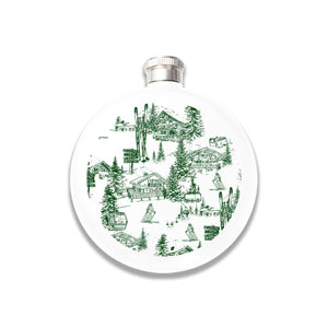 Ski Toile Round Flask green front | MILK MONEY milkmoney.co | white elephant gift ideas, gift, mother's day gift ideas, white elephant gift, gift shops near me, cute home decor, mother's day gift, cute home accents, handmade in USA, elegant home decor, luxury home, luxury gifts
Unique gifts, Best gifts for her, Gift ideas for him. Last-minute gifts
Cheap gift ideas, Gifts for women, Luxury gifts