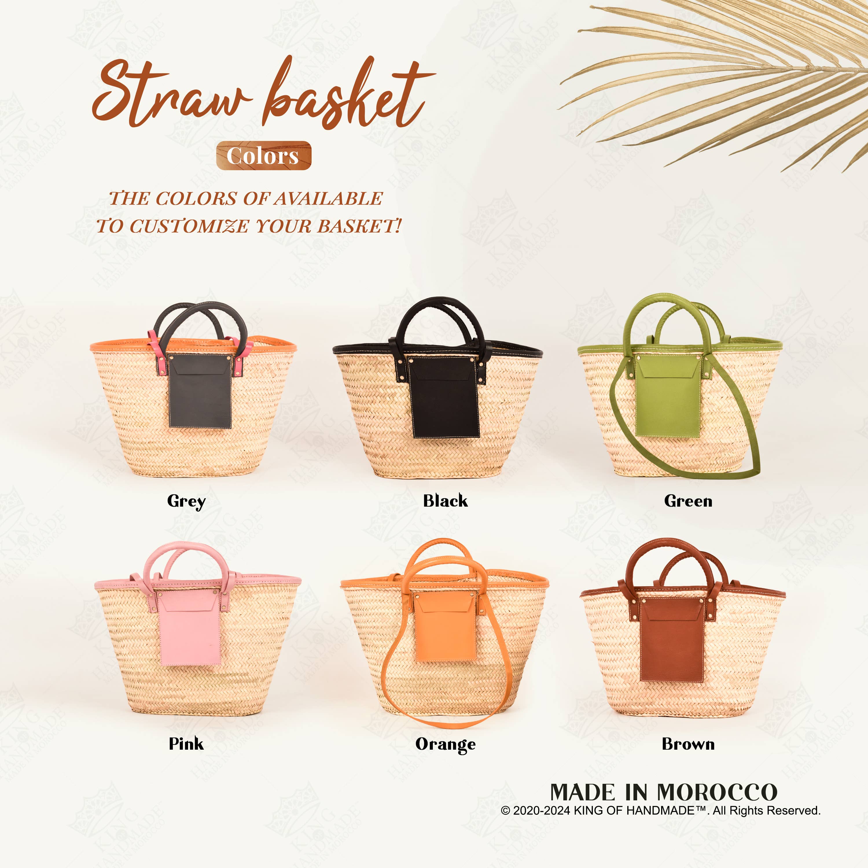 Woven Straw Shoulder Tote Bag