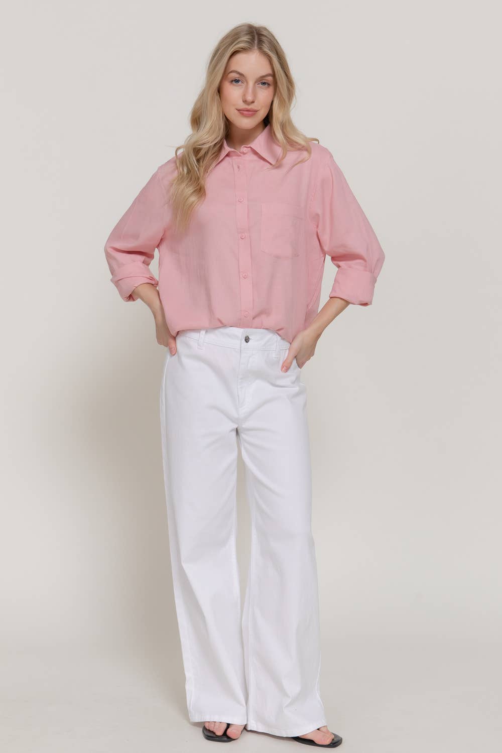 Long Sleeve Linen Shirt
