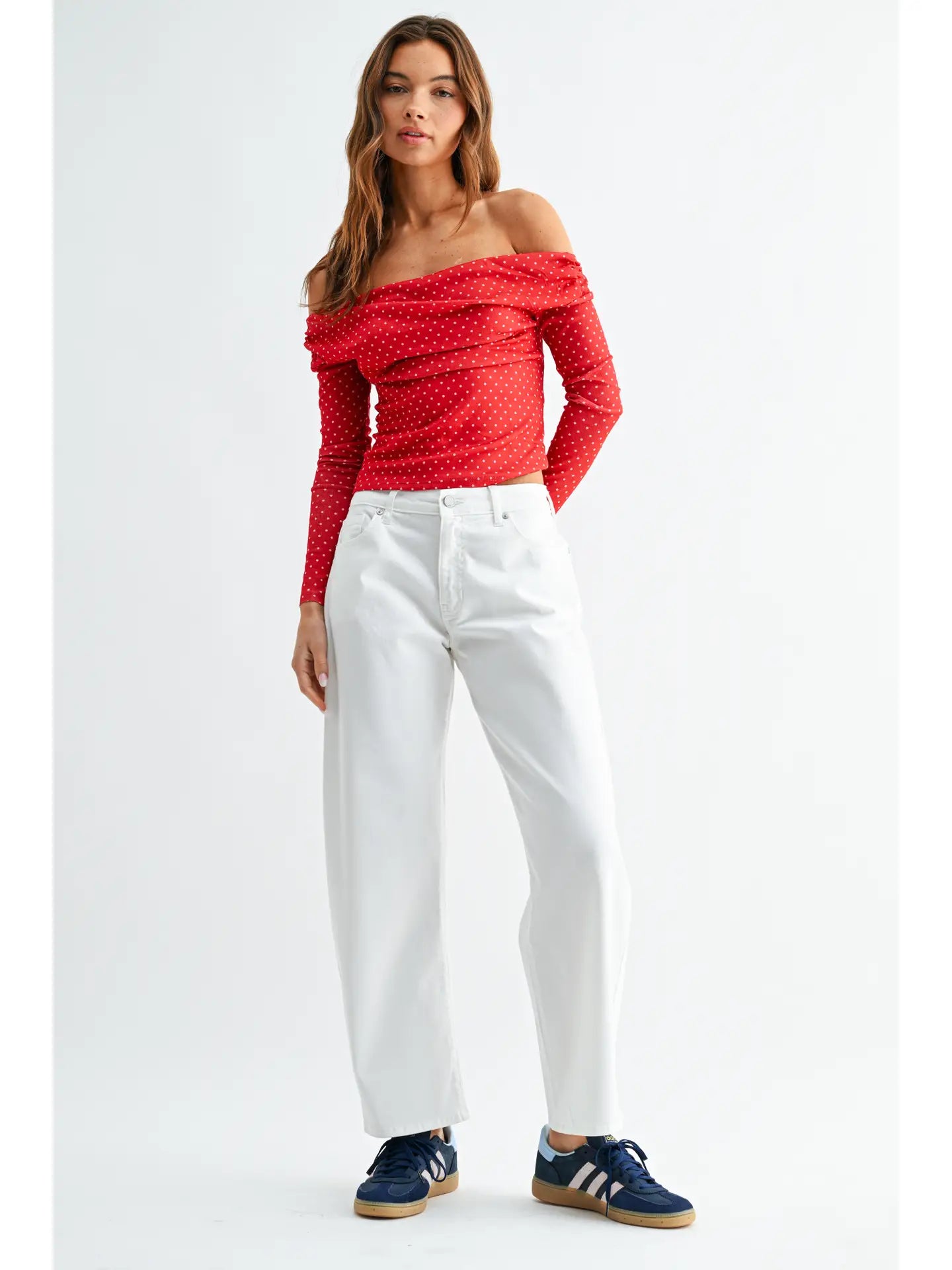 JBD Stretch Twill Comfort Barrel Jean