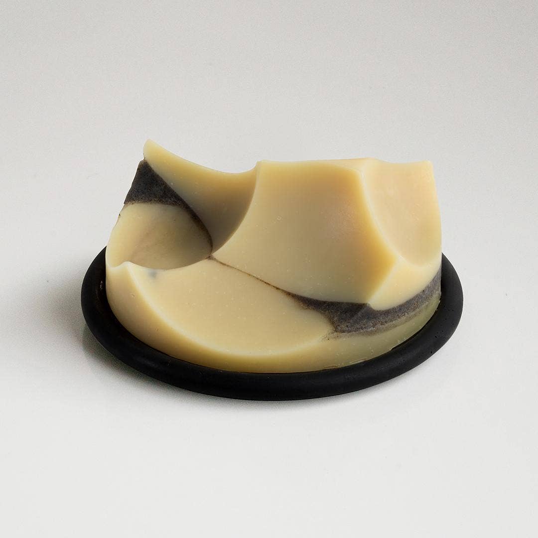 Ume Studio Bouton Soap Dish grey front | MILK MONEY milkmoney.co | 	Home decor online, Modern home decor, Luxury home furnishings, Best home decor, Home accessories for sale, Living room furniture sets, Kitchen decor ideas, Wall art for home, Bathroom accessories, Vintage home decor, Minimalist home decor
