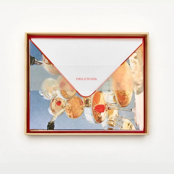 Pop the Bubbly Stationery Set