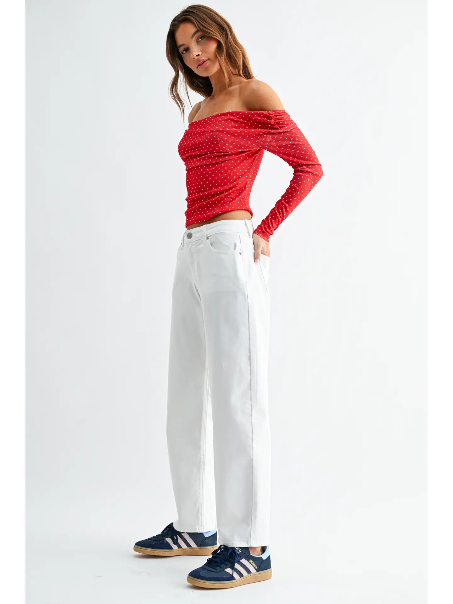 JBD Stretch Twill Comfort Barrel Jean