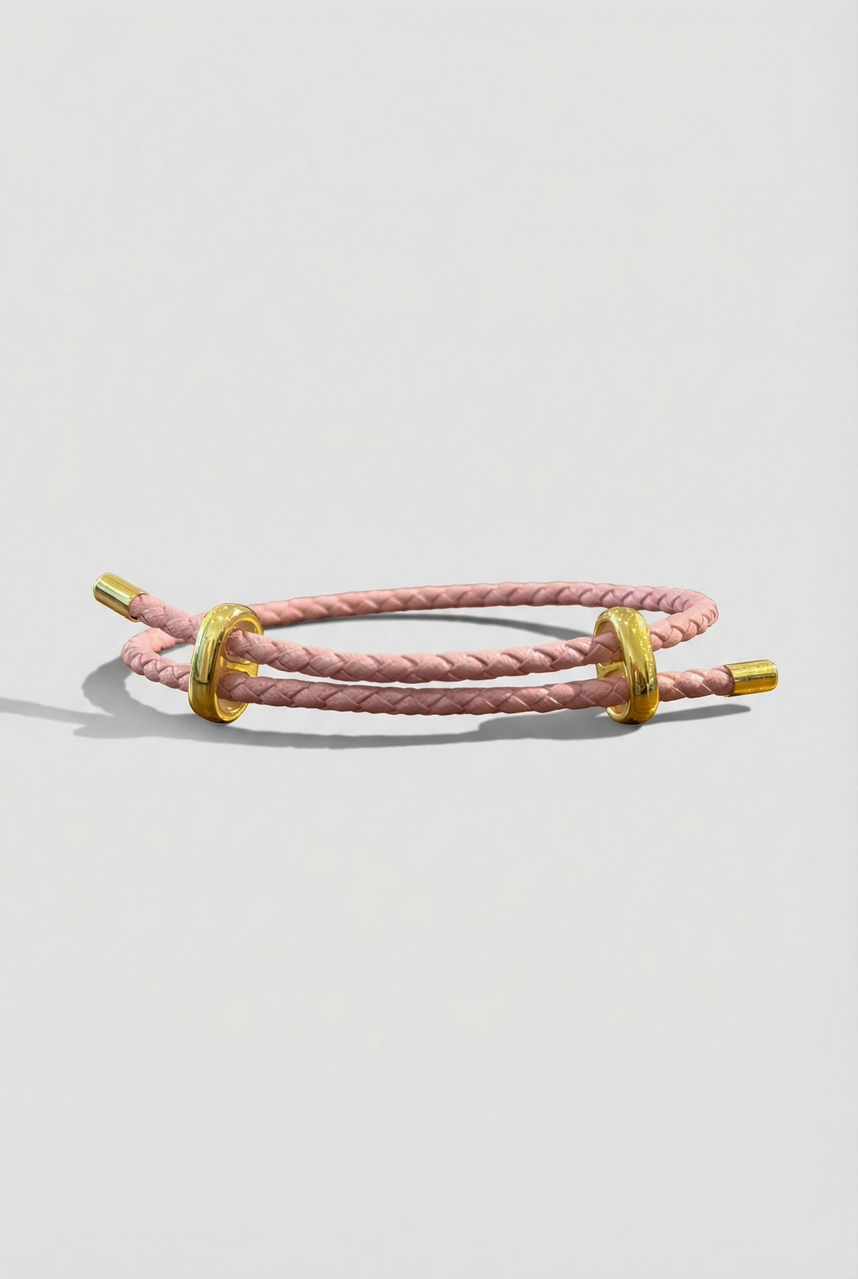 Adjustable Braided Leather Bracelet