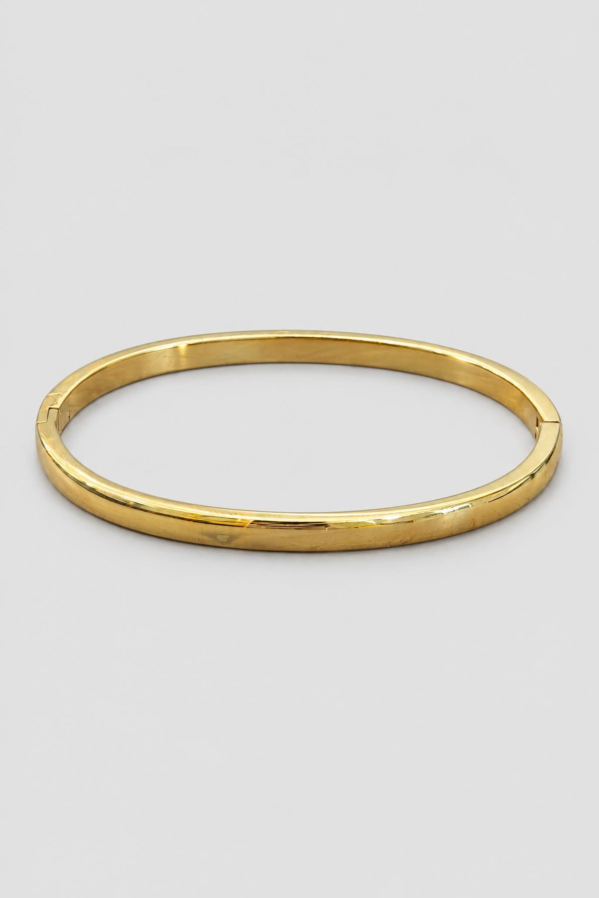 Simple Gold Cuff Bracelet