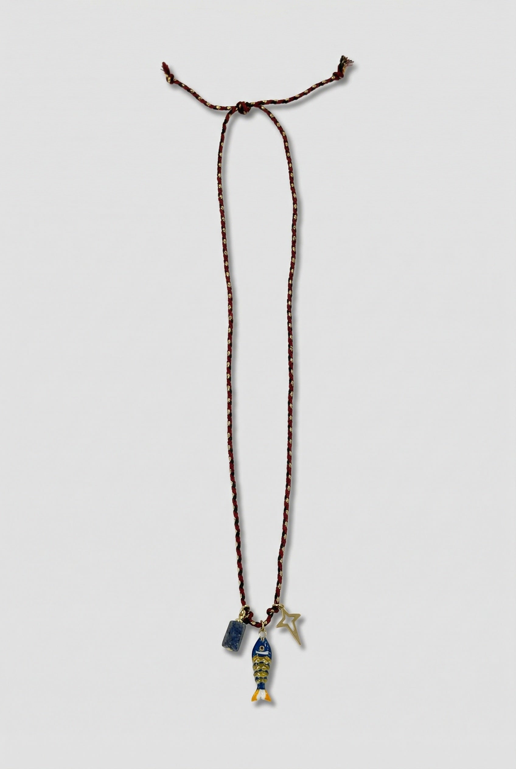 Azure Tides Charm Necklace