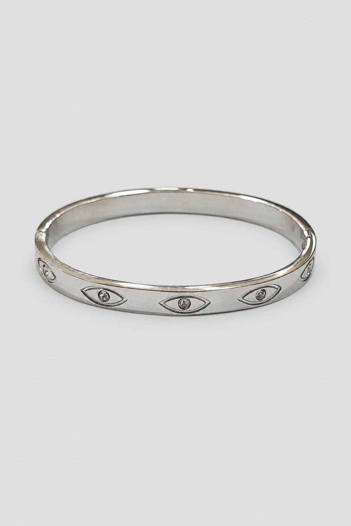 Silver Evil Eye Bracelet