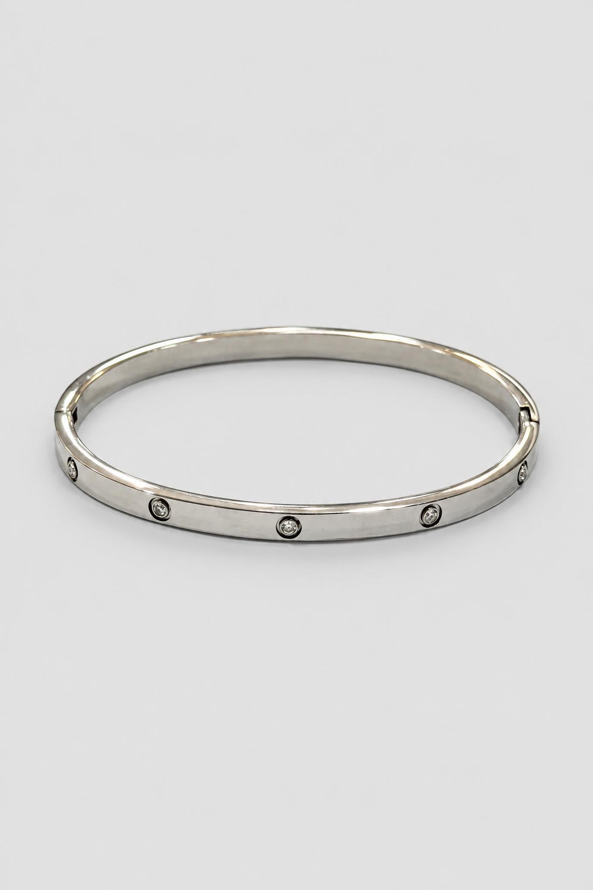 Round Diamond Accent Bracelet