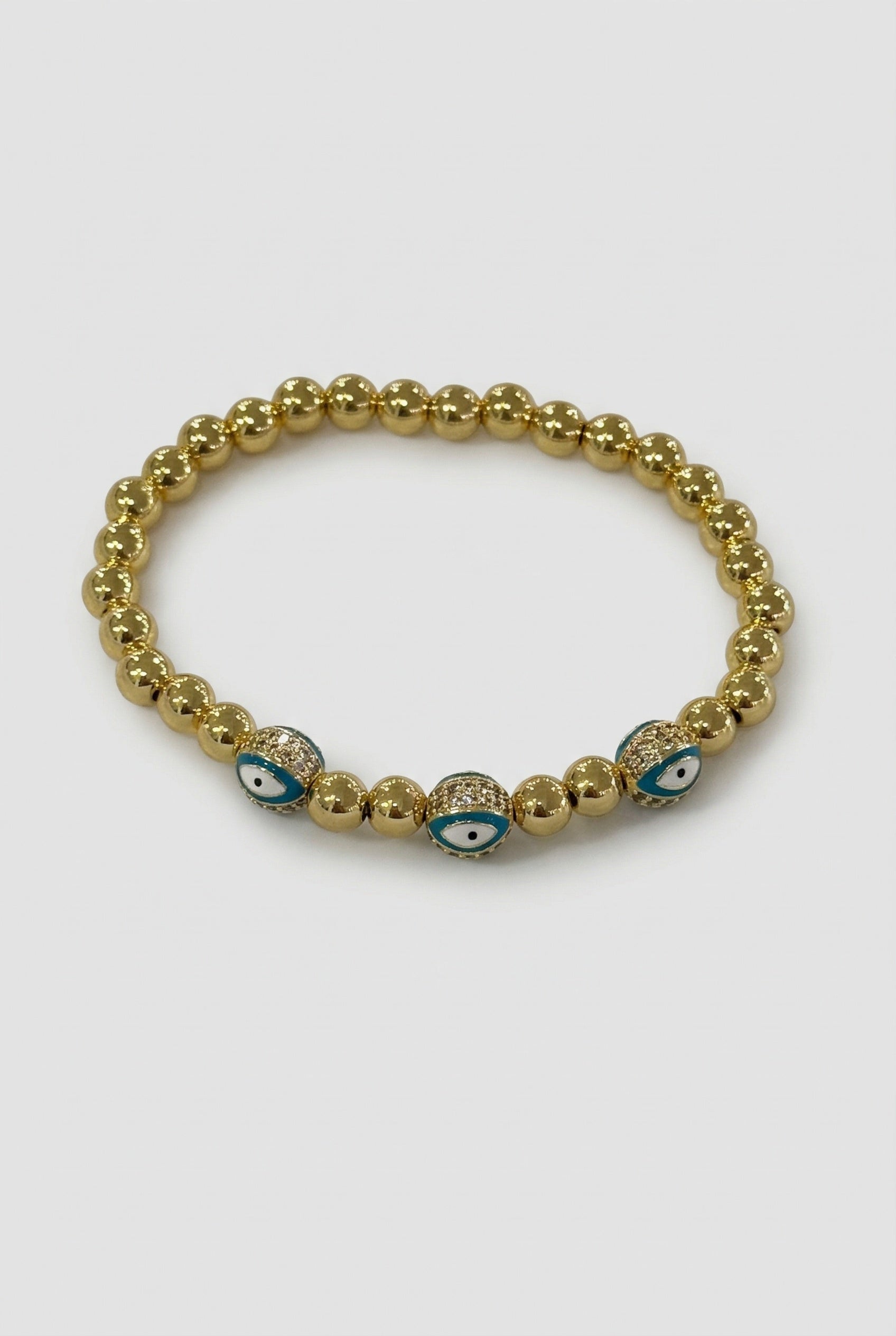 Evil Eye Beaded Bracelet